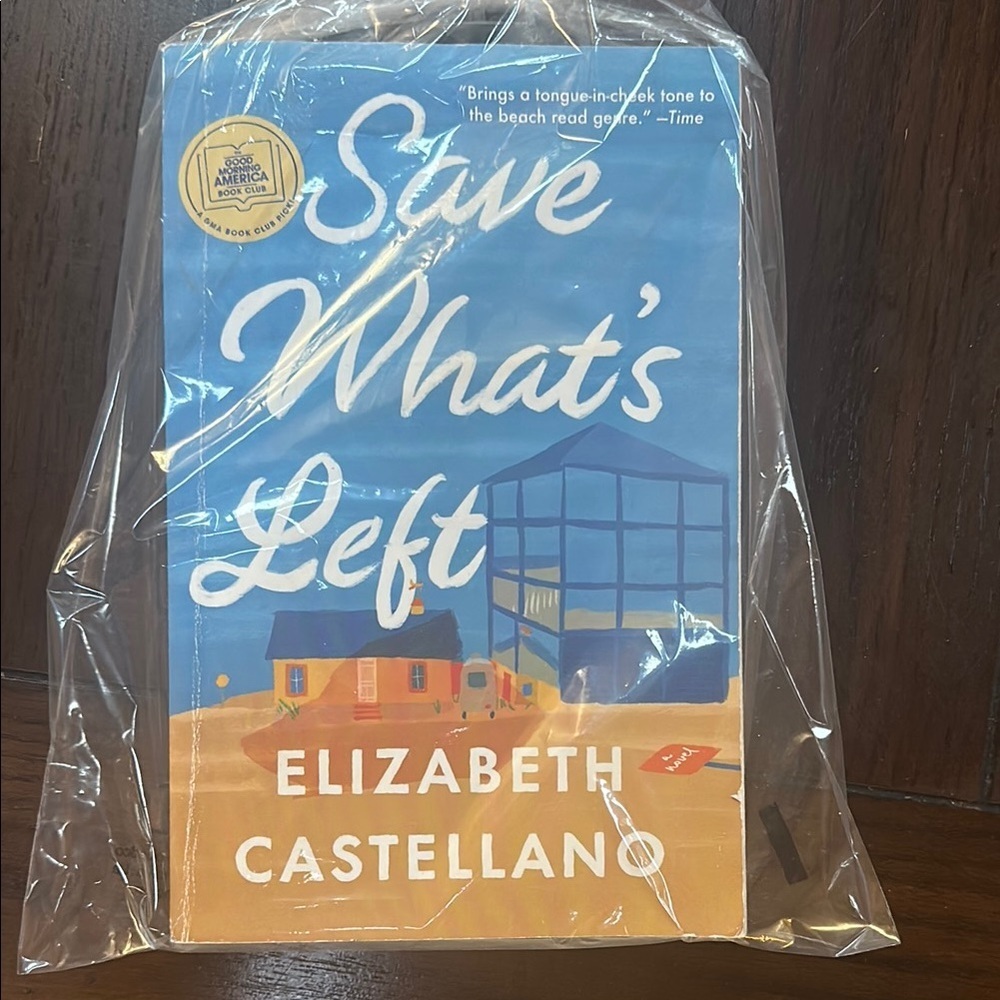 Save What's Left by Elizabeth Castellano Book